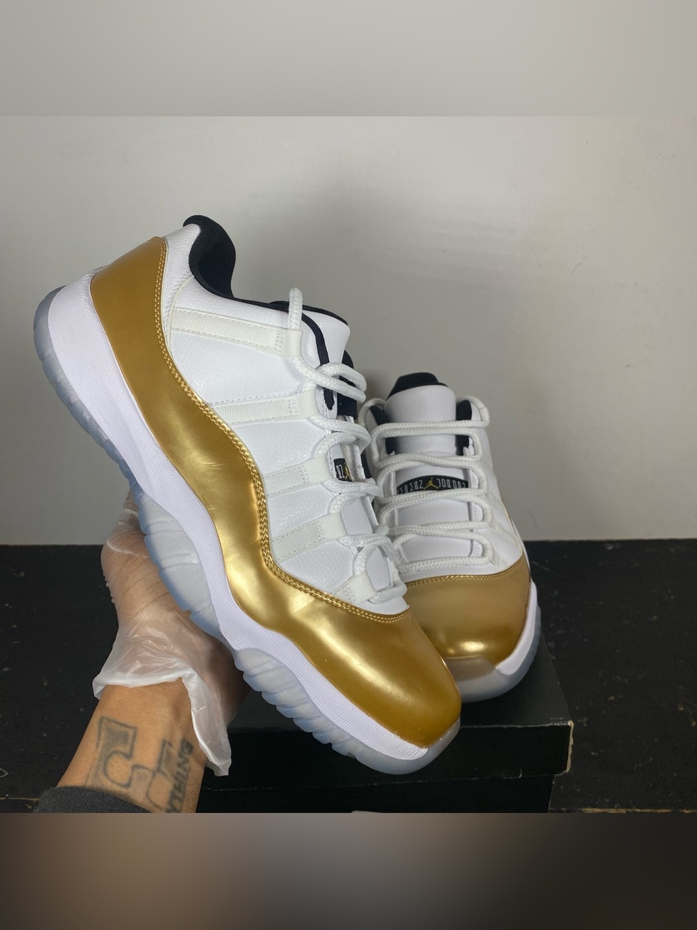 Size 10.5 - Jordan 11 Retro Low Closing Ceremony